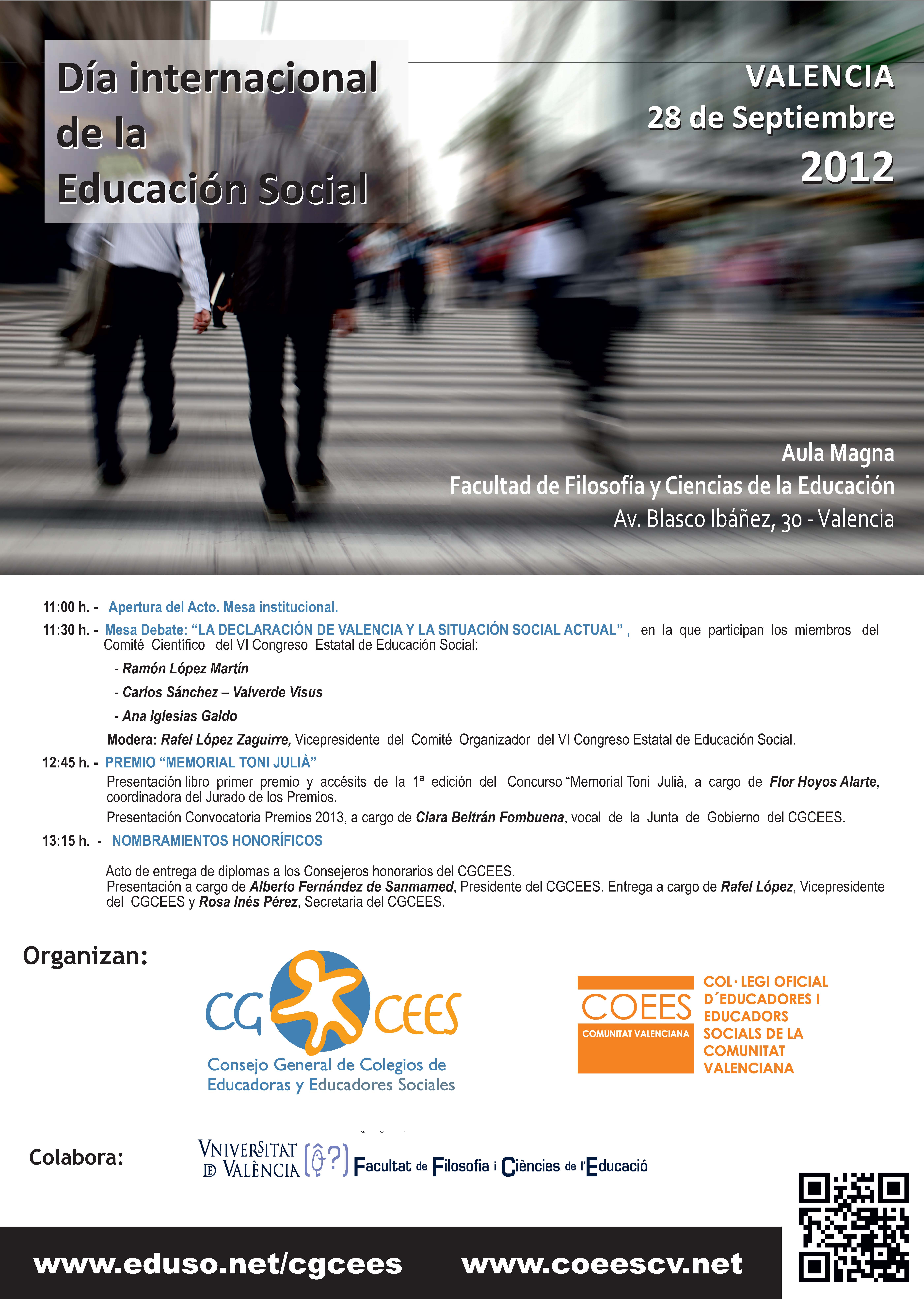 Cartell Dia Internacional de l'Educació Social